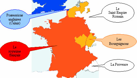 La France en 1453